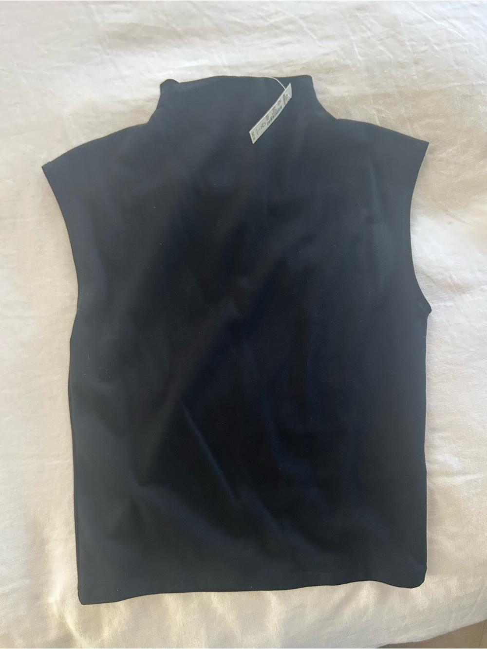 ** New with Tags - Madewell Sleeveless Black Mock Neck Women's Top